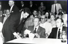 Henry McMaster with Strom Thurmond - Click for Full Size Photo